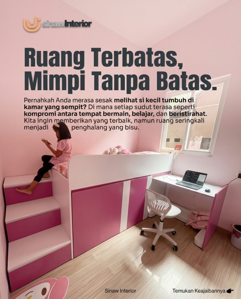 Tempat Tidur Anak dengan Storage: Solusi untuk Kamar Berukuran Terbatas