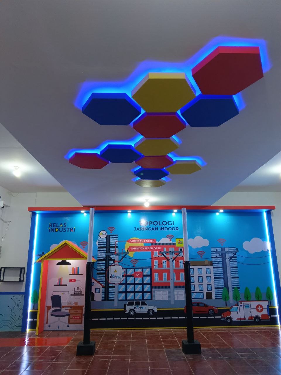 Backdrop Kelas Industri PLN ICON Plus
